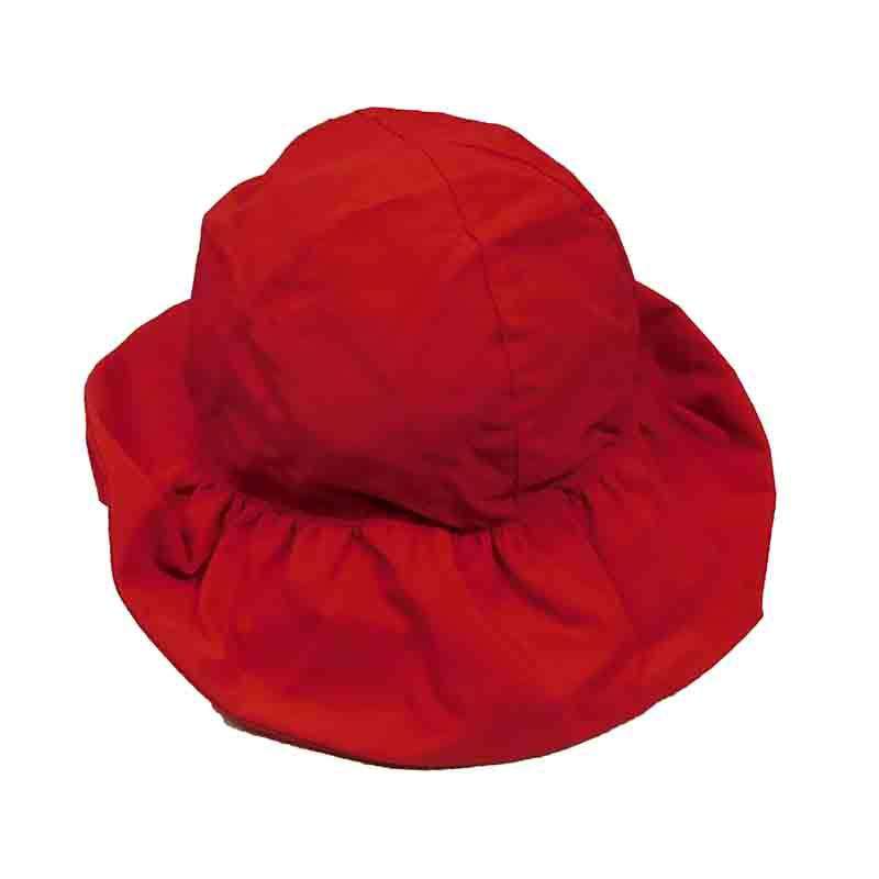 Hatchling Infant Bucket Hat - Scala Hats for Kids Bucket Hat Scala Hats c924rd Red 19-20" 