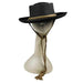 Bangkok Toyo Gaucho Hat with Tassel Tie - Scala Hats Gambler Hat Scala Hats    