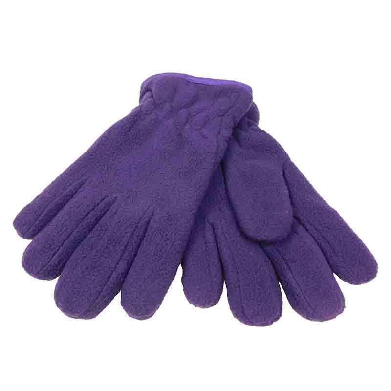 Kid's Thermal Insulated Fleece Gloves Gloves Epoch Hats gl2032pp Purple  