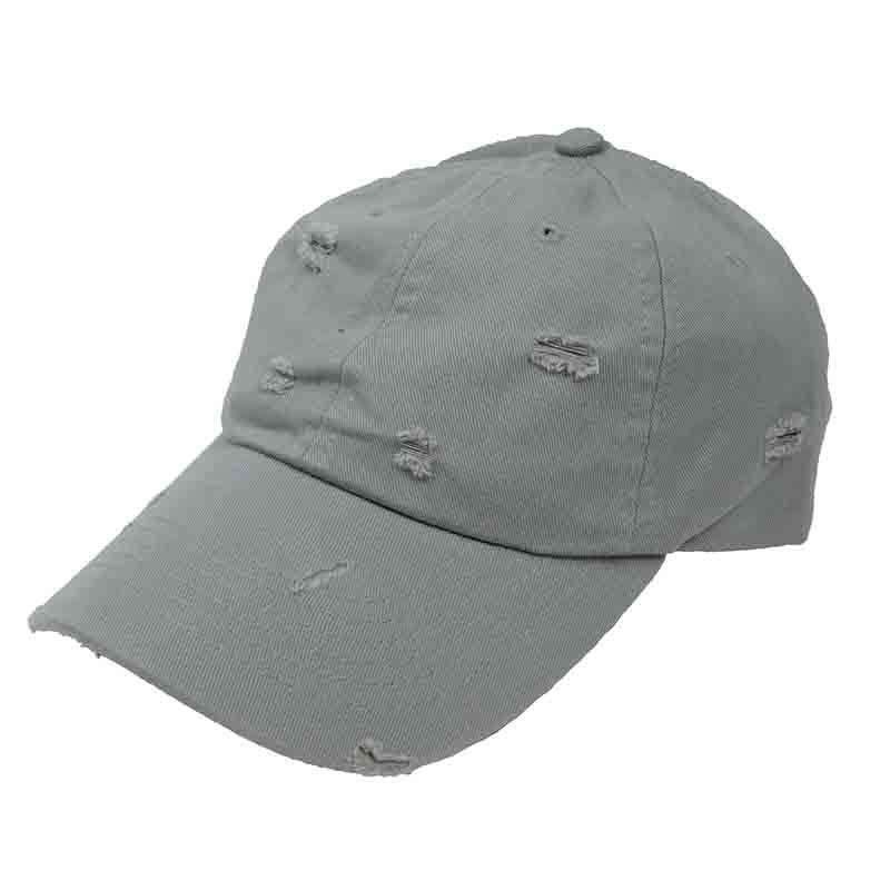 Low Profile Distressed Cotton Cap Cap Milani Hats    