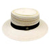 Trendsetter Shantung Porkpie - Biltmore Hats Gambler Hat Biltmore Hats    