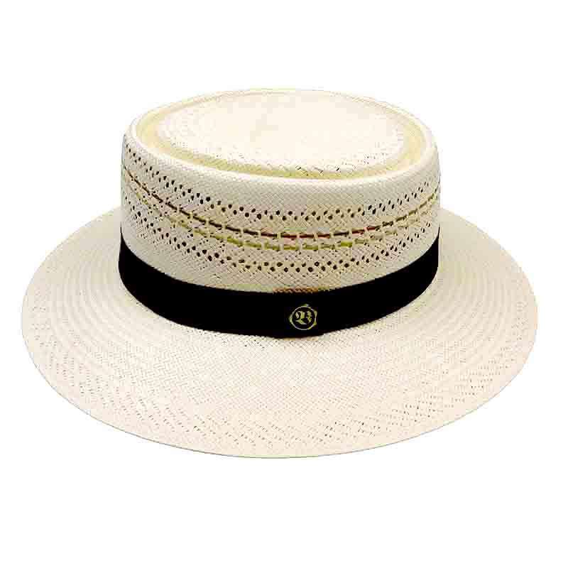 Trendsetter Shantung Porkpie - Biltmore Hats Gambler Hat Biltmore Hats