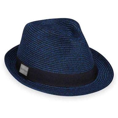 Del Mar Golf Fedora with Magnet for Marker - Carkella Hats Fedora Hat Wallaroo Hats DELMM-NVM Navy M/L (58-59 cm) 
