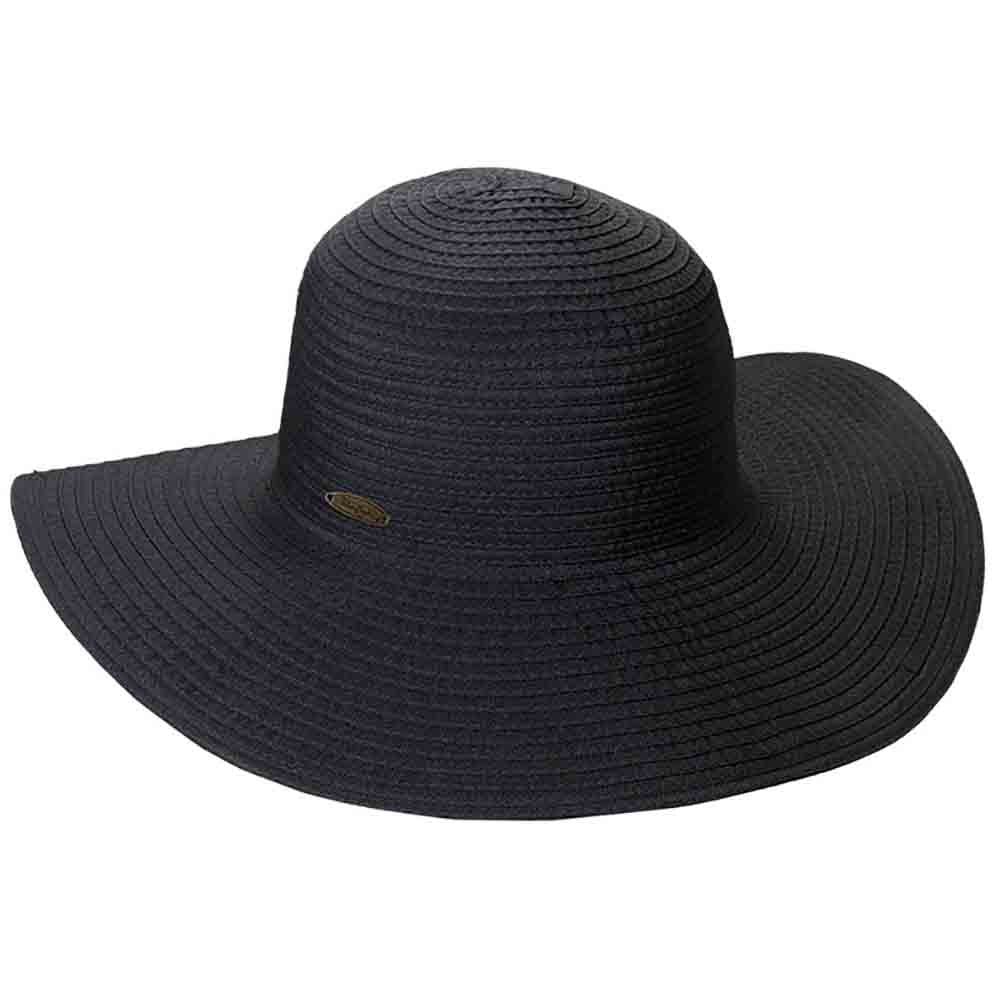 Deluxe Ribbon Floppy Beach Hat - Panama Jack Hats  display picture 1