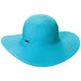 Deluxe Ribbon Floppy Beach Hat - Panama Jack Hats Wide Brim Sun Hat Panama Jack Hats PJL526-TUR Turquoise OS 
