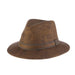 Distressed Twill Safari Hat - Dorfman Pacific Hats Safari Hat Dorfman Hat Co. MW300 Brown X-Large 