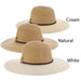 Driftwood Bay Tweed Crown Wide Brim Sun Hat - John Callanan Wide Brim Sun Hat Callanan Hats cr326nt Natural Medium (57 cm) 