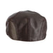 Dundee Leather Flat Cap - Stetson Hat Flat Cap Stetson Hats    