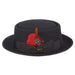 Encore Structured Wool Felt Porkpie Hat - Scala Hats, Gambler Hat - SetarTrading Hats 