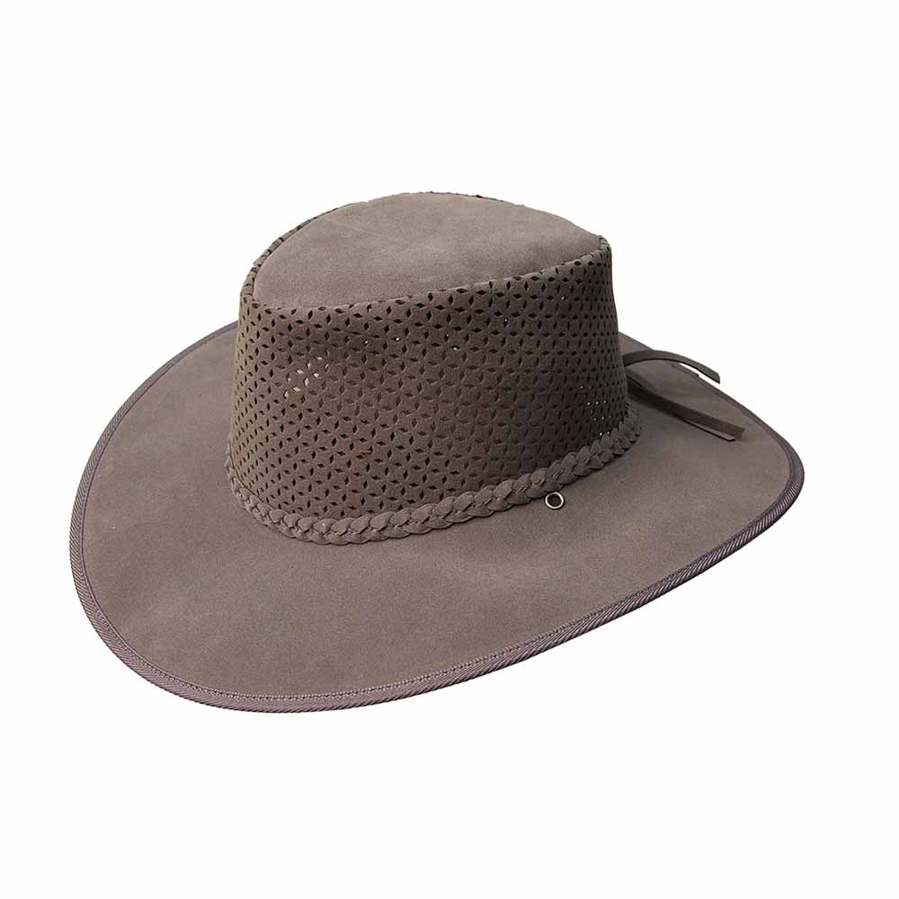 Extra-Small Size Soaker Hat for Petite Heads - Kakadu Australia Safari Hat Kakadu 7H16SGRY Grey X-Small (53 cm) 