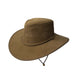 Extra-Small Size Soaker Hat for Petite Heads - Kakadu Australia Safari Hat Kakadu 7H16SOLI Olive X-Small (53 cm) 