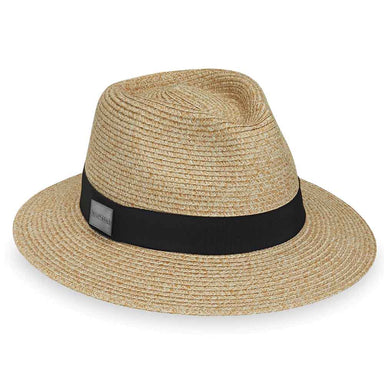 Fairway Wide Brim Golf Fedora - Wallaroo Hats Safari Hat Wallaroo Hats FAIRMBGM Beige M/L (59 cm) 