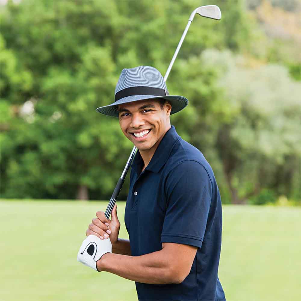 Fairway Wide Brim Golf Fedora Wallaroo Hats — SetarTrading Hats