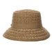 Fancy Braid Straw Summer Cloche - Cappelli Straworld Hats Cloche Cappelli Straworld    