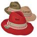 Fashion Felt Safari Hat with Tribal Print Scarf - Scala Hats Safari Hat Scala Hats LW671 Camel  