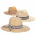 Florentino Safari Hat with Tribal Band - Scala Hats Safari Hat Scala Hats    