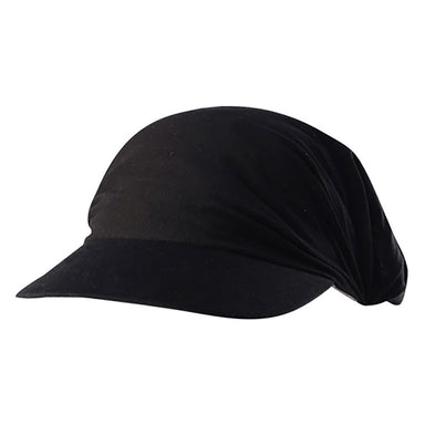 Fold Away Crown Cotton Sun Visor Cap for Small Heads - MCI Hats, Visor Cap - SetarTrading Hats 