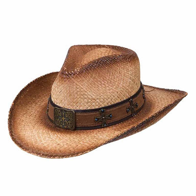 Four Way Cross Cowboy Hat for Small Heads - Karen Keith Hats Cowboy Hat Great hats by Karen Keith RM10D-O Tan Small (54 cm") 