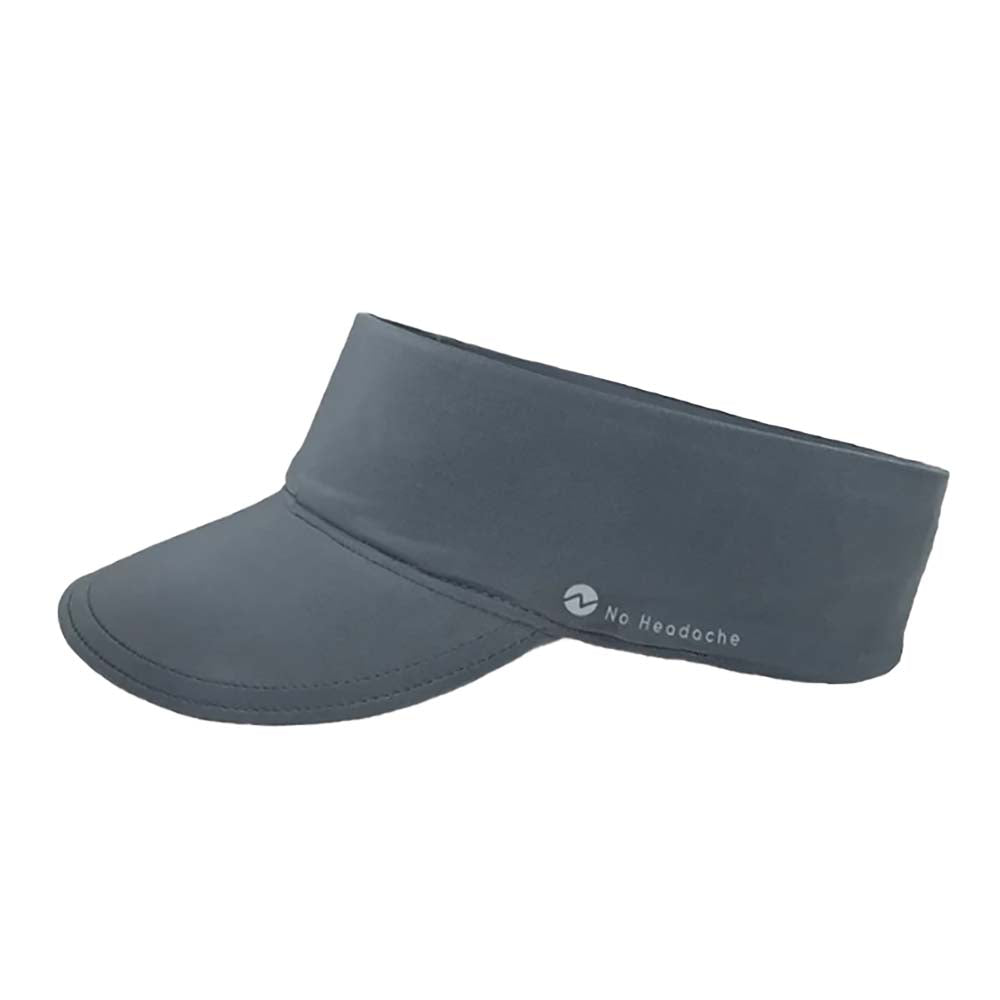 Fresca Cooling Sport Sun Visor - No Headache® Visors Visor Cap No Headache FRE1-GRY Grey  
