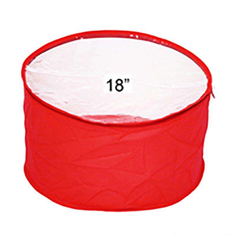 Hat Box - Collapsible Fabric Hat Bag Hat box Something Special LA hatbag18 18" Sinamay hats  