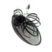 Large Sinamay Fascinator with Loops Accent Fascinator Something Special Hat hf2964bk Black  