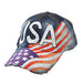 Painted USA Flag Denim Cap, Cap - SetarTrading Hats 