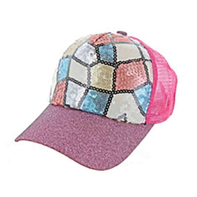 Mosaic Sequin Casual Cap for Women, Cap - SetarTrading Hats 