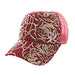 Floral Design Sequin Casual Cap for Women, Cap - SetarTrading Hats 
