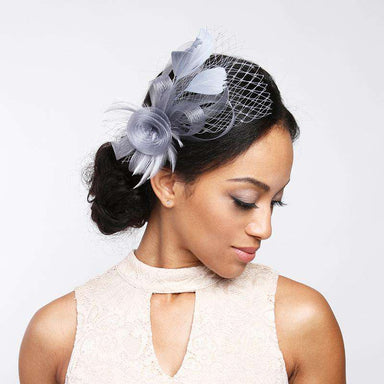 Loopy Mesh Fascinator Brooch Fascinator Something Special LA    