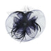 Round Mesh Flower and Netting Fascinator Fascinator Something Special LA HTH1297NV Navy  