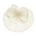 Double Layer Mesh Fascinator Fascinator Something Special LA Fhth2026IV Ivory  