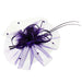 Ruffle Mesh and Stick Fascinator Fascinator Something Special LA Fhth2037PP Purple  