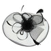 Rose Center Fascinator with Veil, Fascinator - SetarTrading Hats 