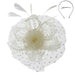 Polka Dot and Beads Fascinator - Sophia Collection Fascinator Something Special LA hth2180iv Ivory  
