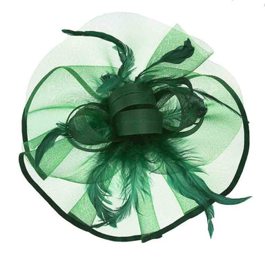 Fascinating Feather and Loop Fascinator - Sophia Collection, Fascinator - SetarTrading Hats 