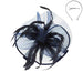 Fascinating Feather and Loop Fascinator - Sophia Collection Fascinator Something Special LA hth2299nv Navy  