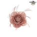 Small Flower Woven Fascinator Brooch Pin - Something Special, Fascinator - SetarTrading Hats 