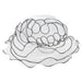Loopy Organza Hat with Contrast Trim Dress Hat Something Special LA    