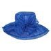 Pleated Sheer Organza Hat, Dress Hat - SetarTrading Hats 
