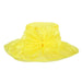Pleated Sheer Organza Hat, Dress Hat - SetarTrading Hats 