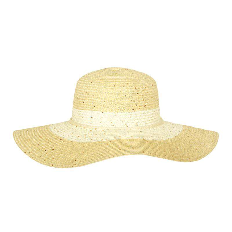 Floppy Hat with Sequin Floppy Hat Something Special LA WShtp668BG Beige  