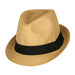 Traditional Summer Straw Fedora Hat, Fedora Hat - SetarTrading Hats 