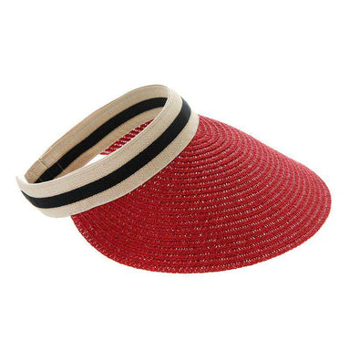 Clip On Sun Visor with Elastic Comfort Band, Visor Cap - SetarTrading Hats 