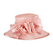 Sinamay Dress Hat with Satin Bow Dress Hat Something Special LA    