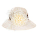 Caramel Tiffany Sinamay Dress Hat Dress Hat Something Special LA HTS2057CM Caramel  