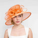 Sinamay Dress Hat with Loopy Flower Center, Dress Hat - SetarTrading Hats 