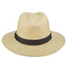 Handwoven Bubble Top Men's Panama Hat - Scala Classico Hats Panama Hat Scala Hats    