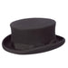 Harwick Structured 4" Tall Wool Felt Top Hat - Scala Hat Top Hat Scala Hats    