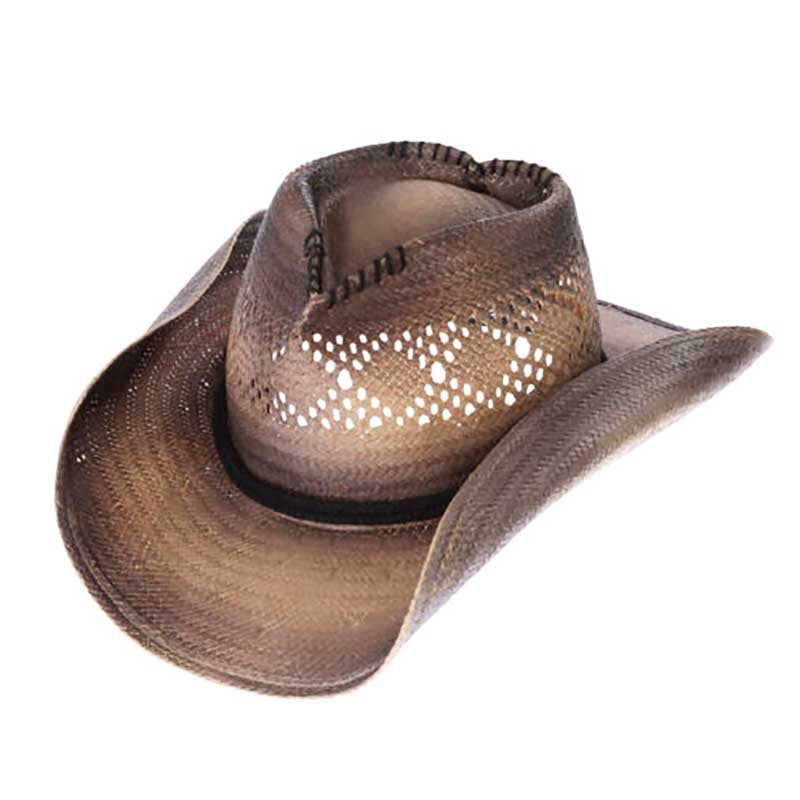 Have a Heart Cowboy Hat in Antique Brown - Peter Grimm Headwear, Cowboy Hat - SetarTrading Hats 