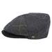 Herringbone Patchwork Wool Newsboy Cap - Epoch Hats Flat Cap Epoch Hats    